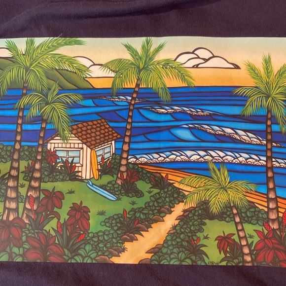 UNI QLO - H Brown short sleeve t-shirt. Size L - Picture 4 of 10